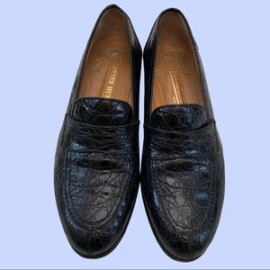 Peter Huber Alligator Leather Loafers